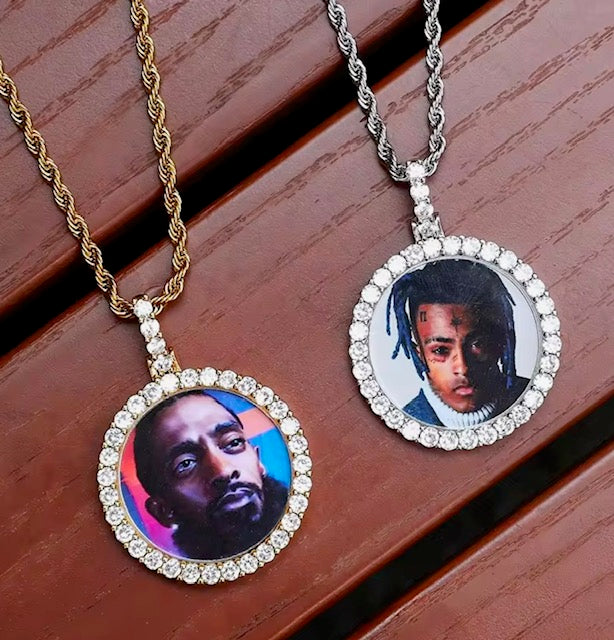 Single Customized Bling Necklace
