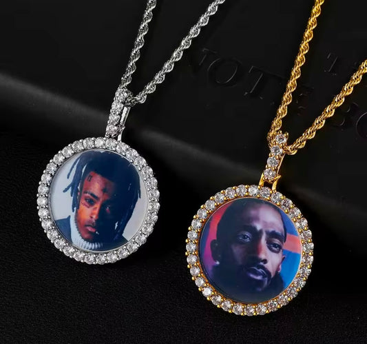 Single Customized Bling Necklace